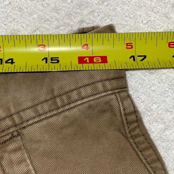 Men’s Old Navy, 100% Cotton, Loose, Straight Leg, Khakis. 33 X 28.75 (Tag 33X30) - Picture 6 of 8